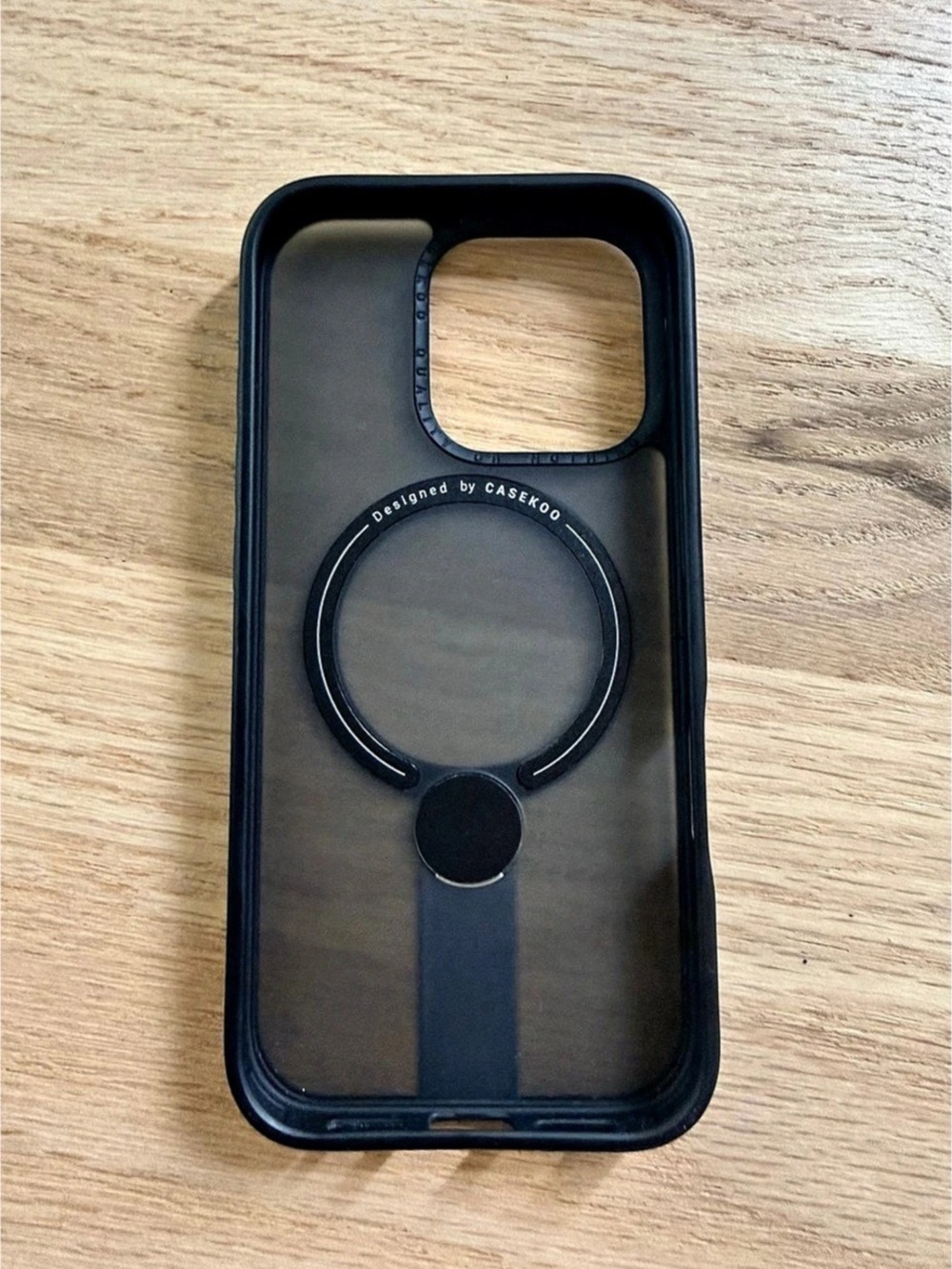 CASEKOO MagSafe iPhone 16 Pro Case in Black